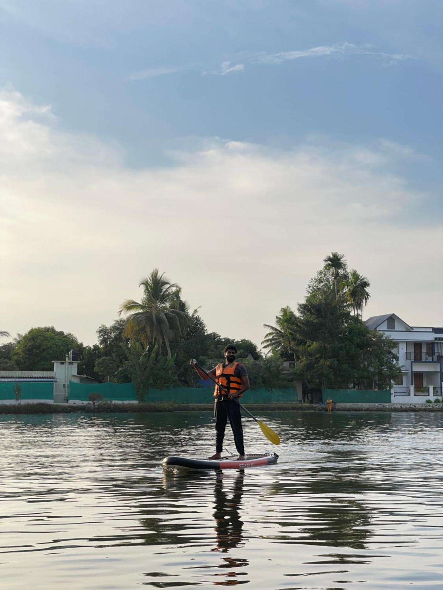 Tulsi Kayal Retreat Lejlighed Champakulam Eksteriør billede
